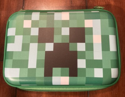 Green Pencil Case Boys Cute School Supply Organizer Cool Pen MC  Minecraft