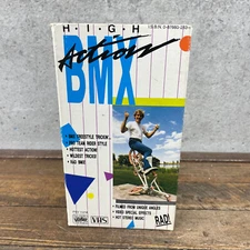 High Action BMX VHS Tape Vintage Old School BMX Freestyle Tips Tricks 1980s OG