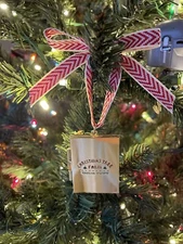 Taylor Swift Official Christmas Tree Farm Ornament Keychain Gold Locket NEW