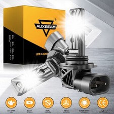AUXBEAM 9006 LED Headlight Bulbs Conversion Low Beam 6500K 28000LM Super Bright