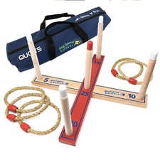 Premium Quoits Game / Hoopla / Ring Toss in a Carry Bag