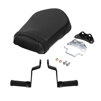 Rear Passenger Seat w/ Foot Peg Mount Fit For Yamaha Bolt XV950 R-Spec 2014-2024