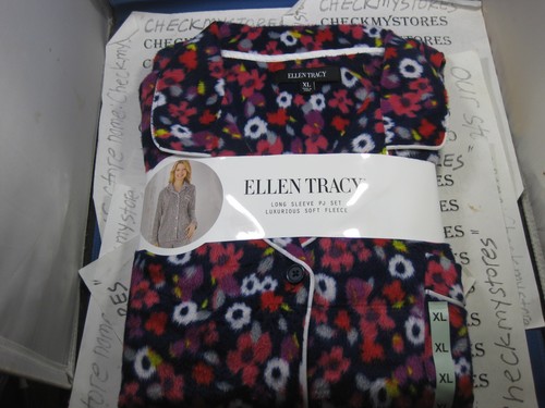 NUEVO CON ETIQUETAS Juego de dos piezas para dormir Ellen Tracy manga larga PJ LANA SUAVE ELIGE CLR/TAMAÑO - Imagen 22 de 57