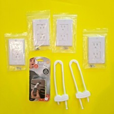 KidCo Safe - Outlet Cover 4 / Cabinet Side Lock 2 / All Purpose Strap 2 