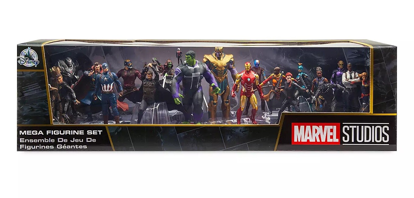 disney marvel avengers mega figurine set