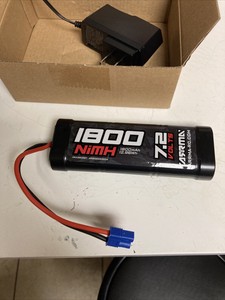 Arrma 1800 Mah Nimh Battery And Wall Charger 1/10 Voltage Granite | eBay