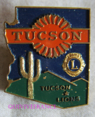 LIONS CLUB : insigne du Lions Club R.O.C SAN DOU LIONS CLUB : insigne du Lions Club R.O.C SAN DOU