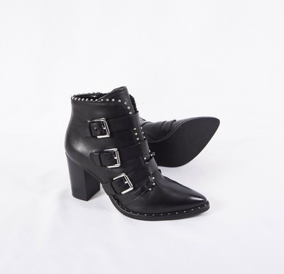 steve madden humble black leather
