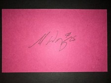 2018 PHILLIES: Mitch Walding, SIGNED 3x5 Card