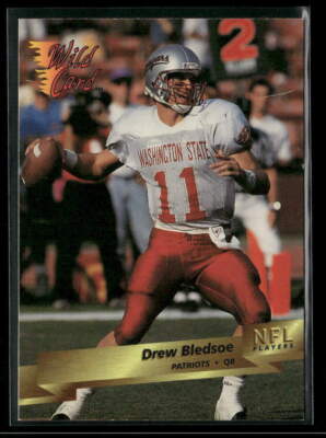 Drew Bledsoe 1993 Wild Card #P21 Prototypes