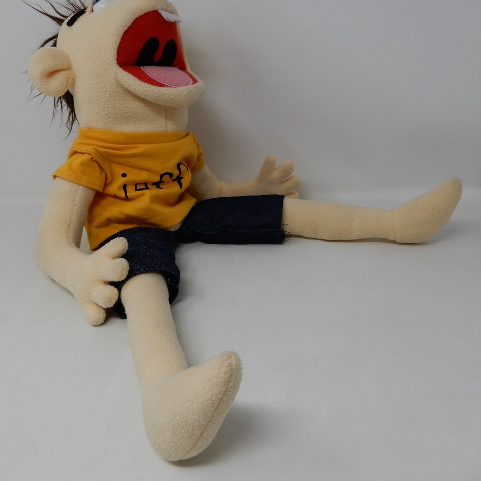 Jeffy Hand Puppet Toy 53 cm Yellow Shirt Made by Juniper eBay