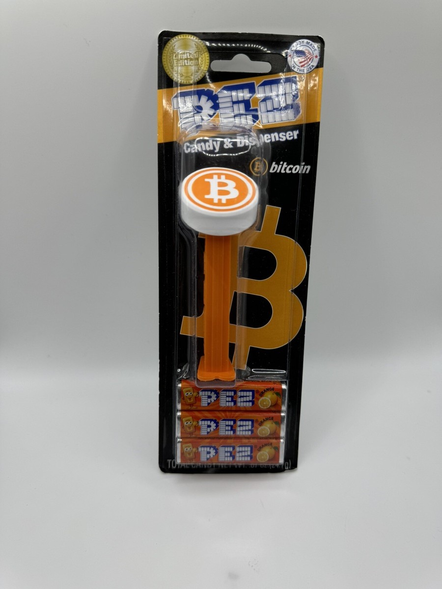 PEZ Candy & Dispenser BITCOIN Limited Edition Only 30,000 Made | eBay