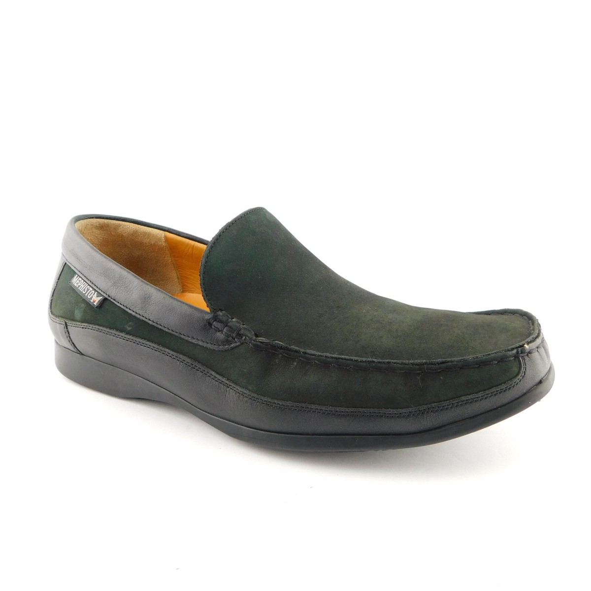 MEPHISTO Size 11 BADUARD Black Air Relax Slip On Loaferss  display picture 3