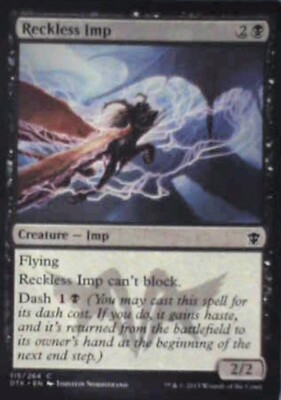 Reckless Imp - Dragons of Tarkir: #115, Magic: The Gathering Nm R148