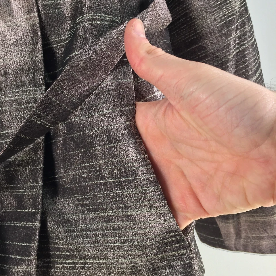 Armani Collezioni Mujer Blazer Chaqueta Talla IT 44 aus 10 Seda Polvoriento Rosa 089263 Foto 3 de 4