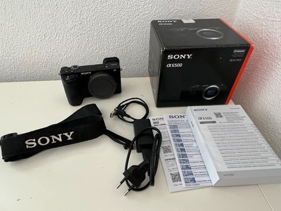 Sony Alpha 6500 24.2MP 4k Video Systemkamera Body Gehäuse - Refurbished