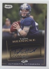 2015 Sage Hit Auto Black Taylor Heinicke #A34 Auto im4
