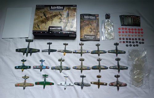 Axis & Allies Air Force Angels 20 Complete Starter Set w/ 12 Additional Planes