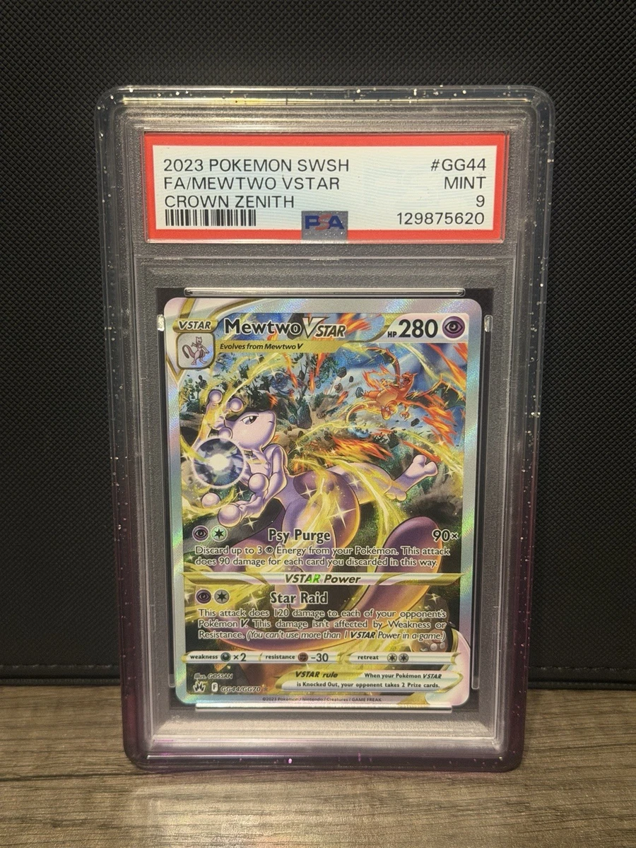 Las mejores ofertas en Mewtwo VSTAR GG44/GG70 Crown Zenith