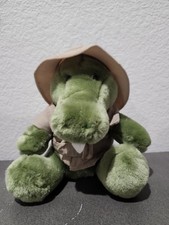Dakin Fun Farm alligator or crocodile Plush Stuff Animal Safari Hat 1987 Vintage