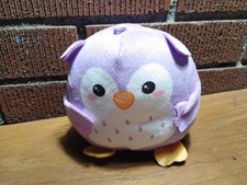 Squishmallows Anniversary Edition 4" Holly the Purple Owl LT ED HTF Plush Animal