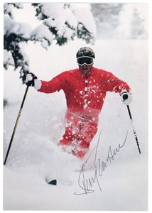 Stein Eriksen - Signed Picture Postcard