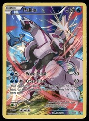 Palkia XY75 Black Star Promo Full Art Holo