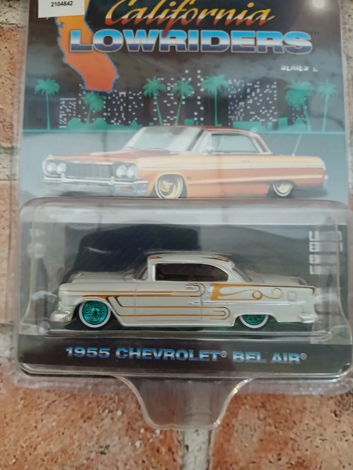 Chevrolet Bel Air Chase Greenlight California Lowriders 1955 - Imagem 2 de 4