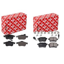 FEBI BREMSBELÄGE VORNE+HINTEN passend für Alfa Romeo Giulietta 940x