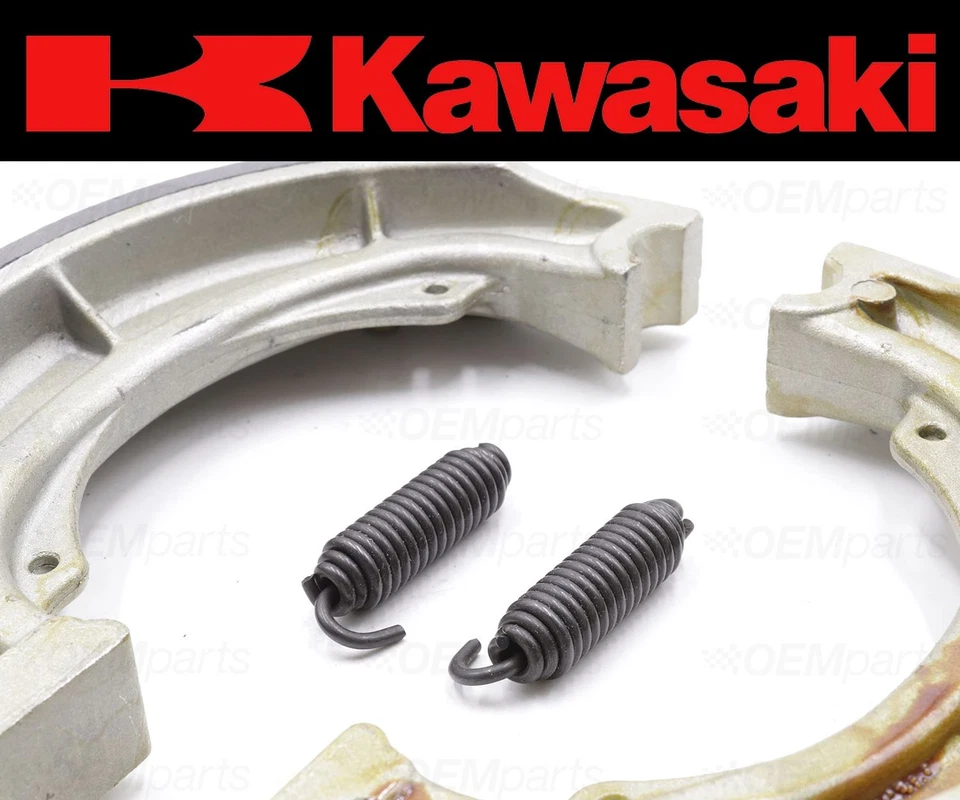 Juego de (2) zapatas de freno y resortes traseros Kawasaki #42019-011 (ver tabla de montaje) Foto 2 de 4