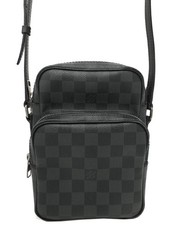 Louis Vuitton Damier Graphite Black REM Shoulder Bag