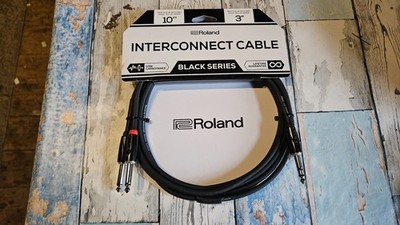 Roland RCC-10-TR28V2 Stereo auf Mono 1/4'' Klinke Splitter Kabel, 3 m