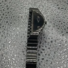 Vintage Seiko Rivoli Watch Half Moon Rare Silver Tone.