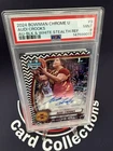 Audi Crooks 2024 Bowman Chrome University #9 Black & White Stealth /48 PSA 9