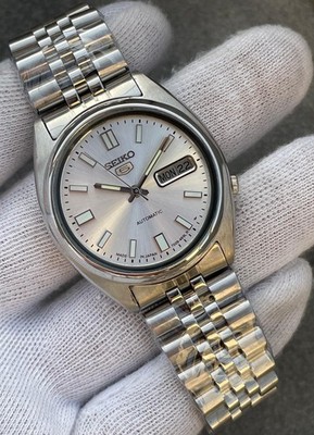 Seiko 5 snxs automatic daydate men s wrist watch