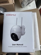 COOAU PTZ Battery Powered Security Camera