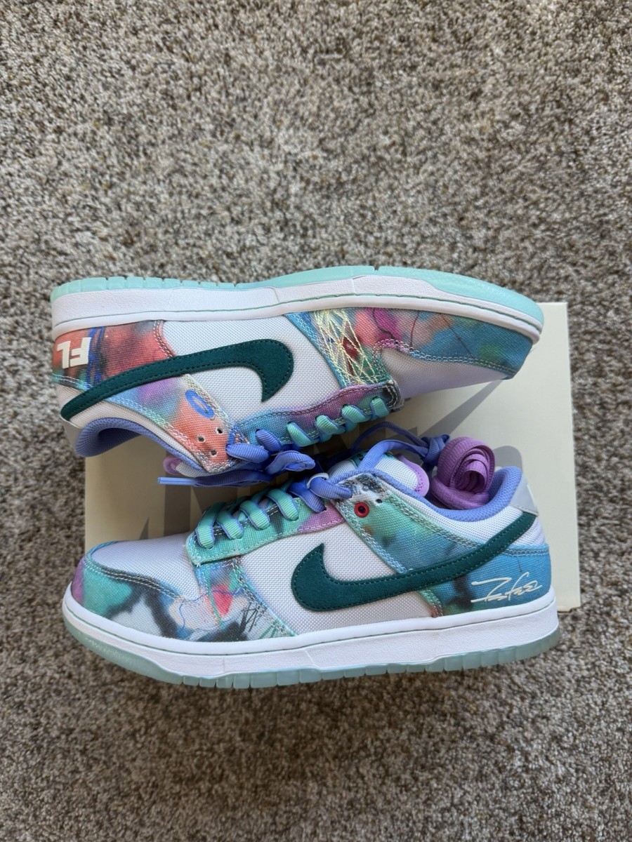 Nike SB Dunk Low Futura Laboratories Bleached Aqua 2024 Size 9