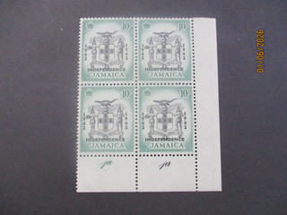 Jamaican Stamps: Block Mint Great Item Must Have (T3216)
