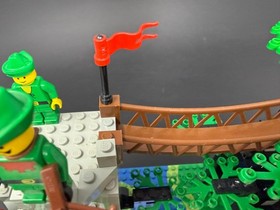 LEGO 6071 Forestmen's Crossing-Complete BUILD + Extra Minifigures (READ)