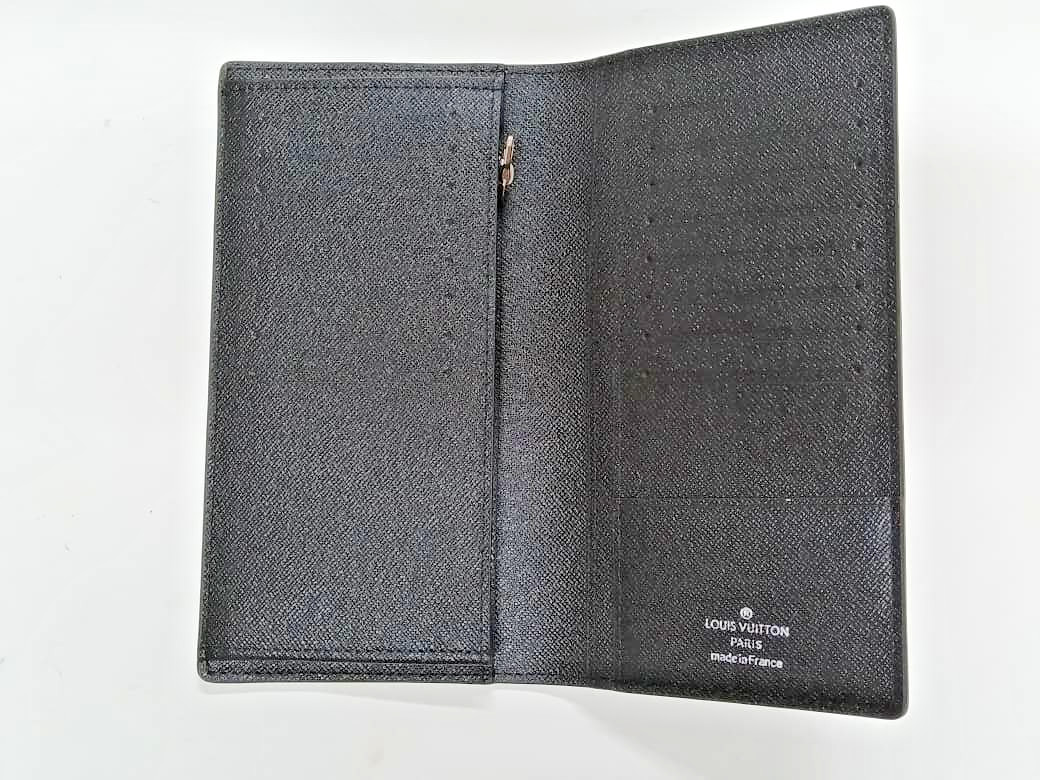 Louis Vuitton Monogram Eclipse Brazza Canvas Long… - image 2