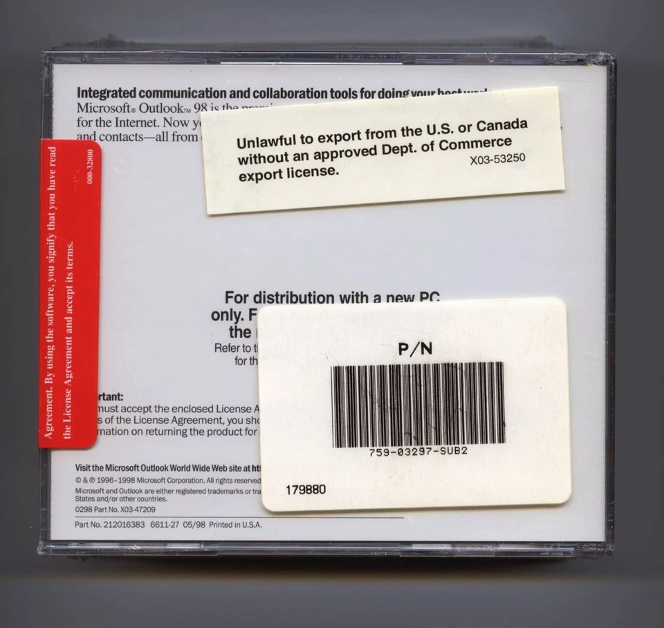 Microsoft OEM Sealed CD Software Lot - Money 99, Encarta 99, & More-tf6t - Image 2 of 3