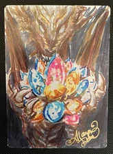 MtG Artist Proof Alayna Danner Extended Art Jeweled Lotus with Color Sketch