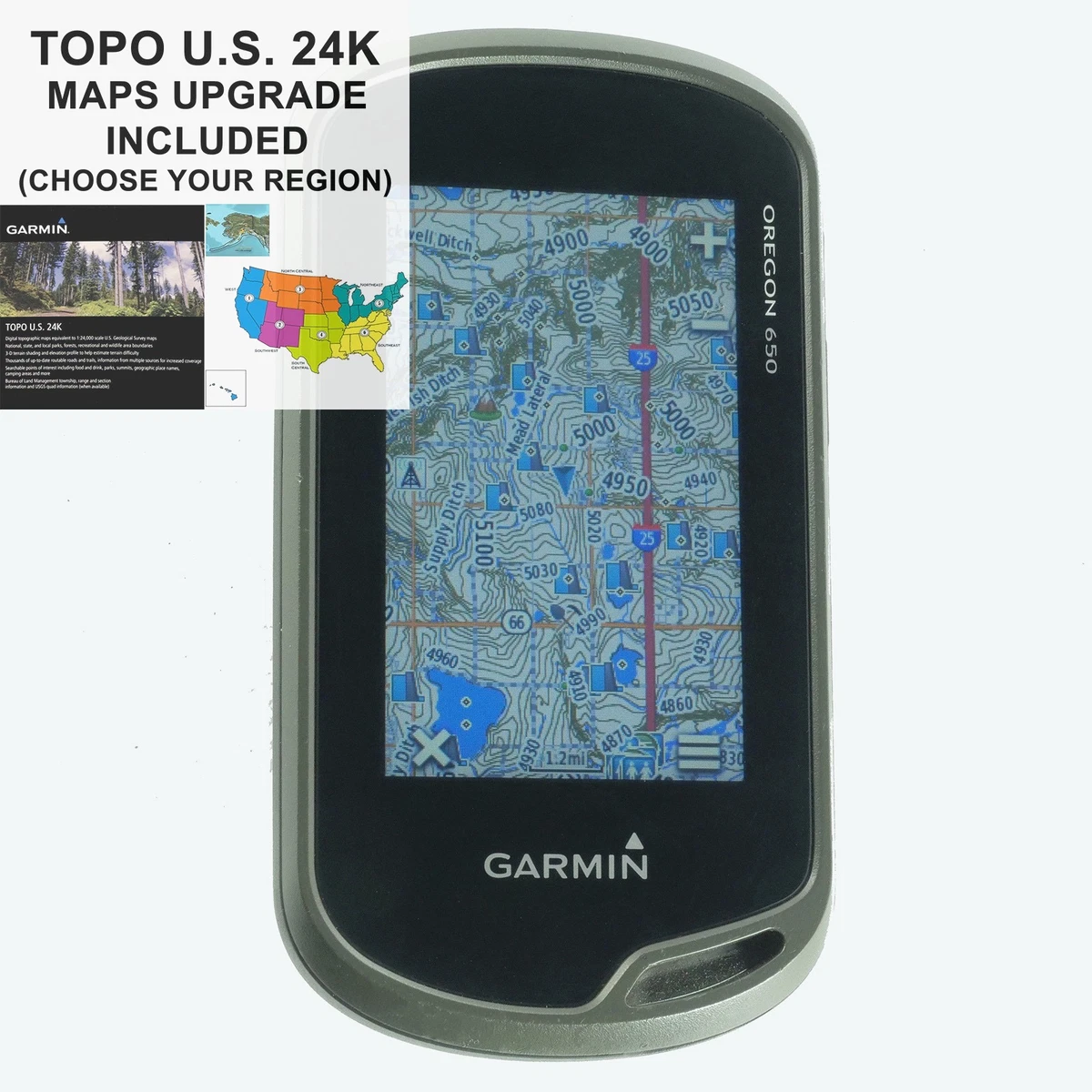 Garmin Oregon 650 3 Inch Car GPS Units for sale | eBay