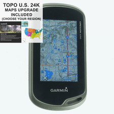 Garmin Oregon 650 GPS con mappe aggiornamento TOPO U.S. 24K sentieri alti dettagli