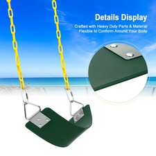 Swing Seat for Adult Kid Childrenwith 66 Inch Anti-Rust Outdoor Play for 250lb