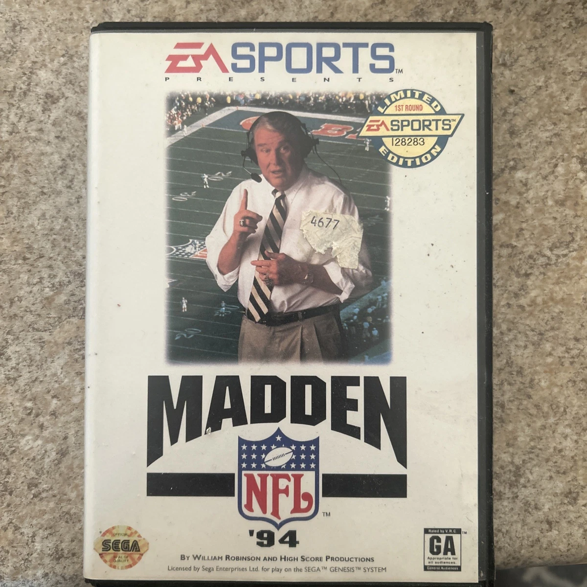 Madden NFL 94 Sports Video Games for sale | eBay