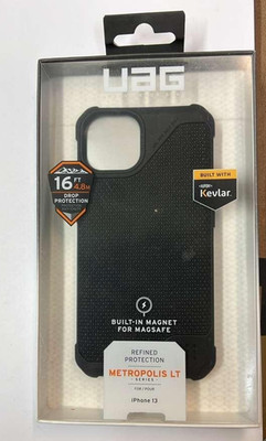 UAG Drop Proof Protection Back Case for Apple iPhone 13 Black