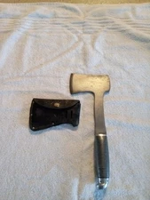 VTG Western Cutlery CO Black Beauty Hatchet Axe Boulder Colorado USA-12”