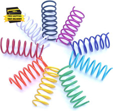 9 Colors Cat Spring Toy, Colorful Springs Self-Play Cat Toys for Indoor Cats,Int