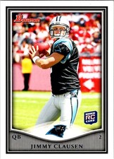 2010 Topps #WC-10 Jimmy Clausen Bowman Wal-Mart